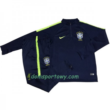 Brazylia Komplet Bluzy Treningowe 2018 Niebieski II